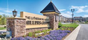 Lutheran Village at Miller's Grant sign in Ellicott City, MD
