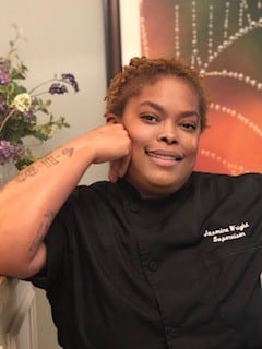 Miller's Grant's Dining Services team member, Jasmine.