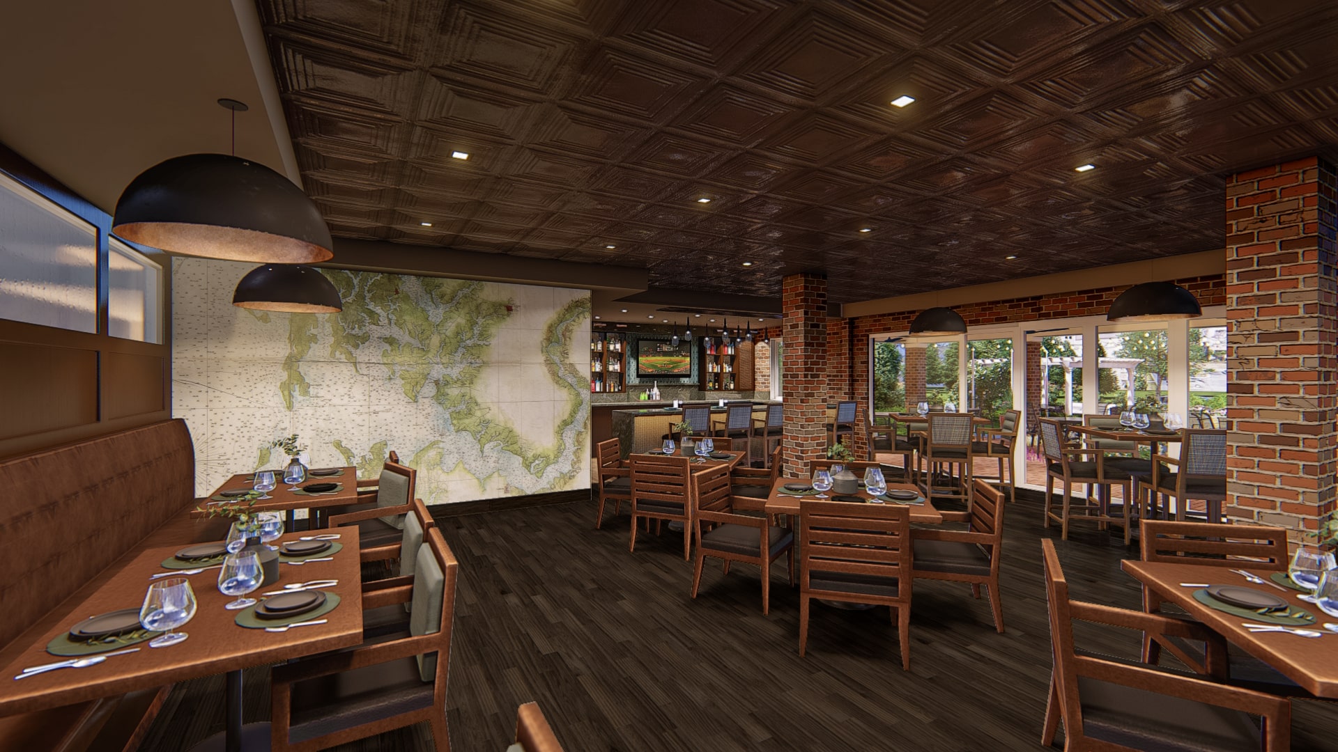 A rendering of LVMG's new Gastro Pub, which is part of the community's expansion.
